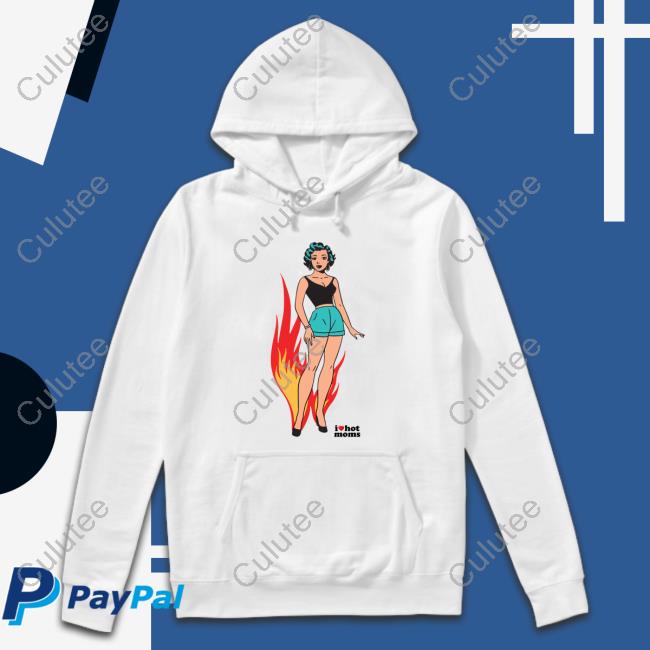 Official I Heart Hot Moms Pose Shirt