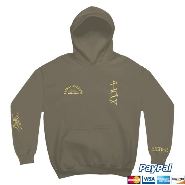 Official Justin Bieber Merch Store Shop Justin Bieber Holy Lyrics Sweaters II JustinBieber Apparel Clothing