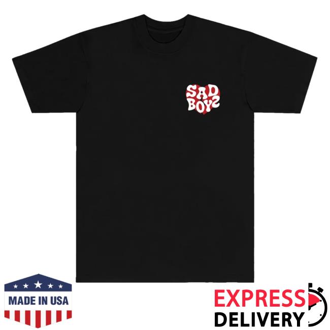 Official Sad Boyz Merch No Sufras Black Hooded Sweatshirt