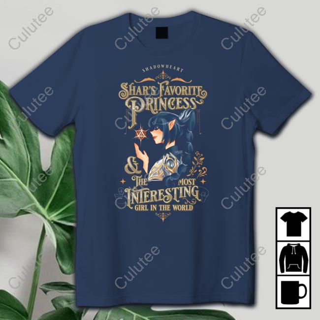 Shadow Heart Shar's Favorite Princess Long Sleeve Tee