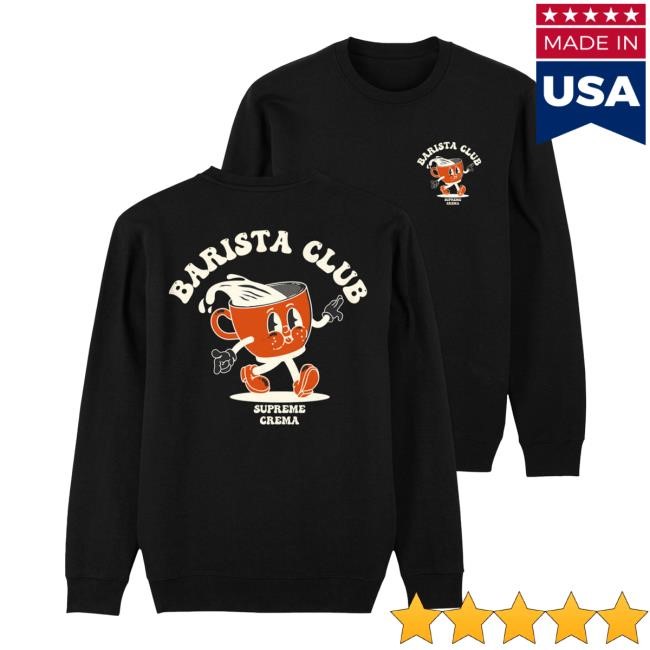 Barista Club Crewneck New – Another Cotton Lab Shop Merch
