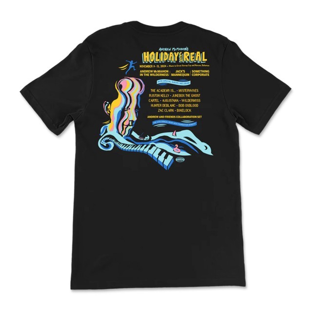 Andrew McMahon Holiday From Real Shirt