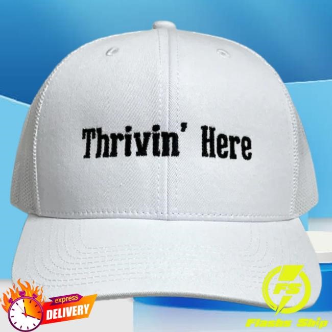 Official Gavin Adcock White Thrivin' Hat