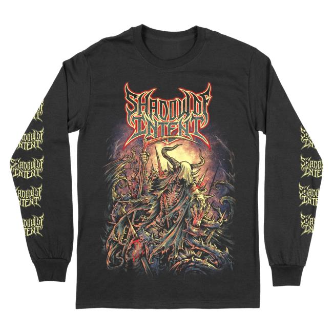 Official Shadow Of Intent Rising Merch Shadow Of Intent - Tentacles Reaper Long Sleeve Risingmerch