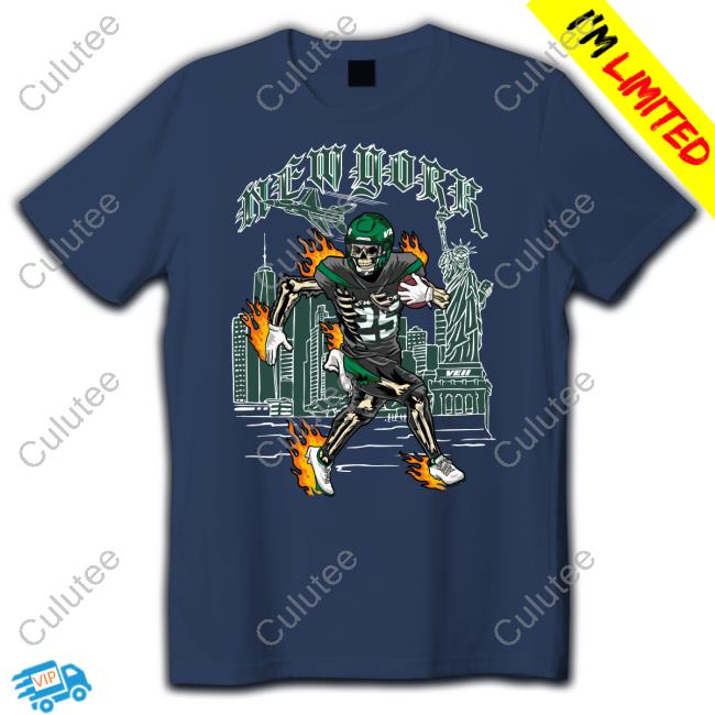 Ty Johnson New York Jets Jetpack T-Shirt Qb Mike White