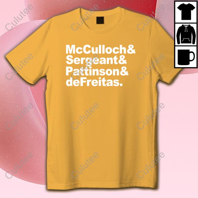 Mcculloch & Sergeant & Pattinson & Defreitas Hoodie