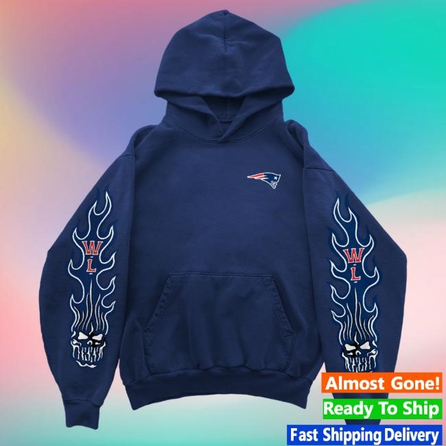 Warren Lotas Navy Patriots Dynasty Hoodie Game Day Layer