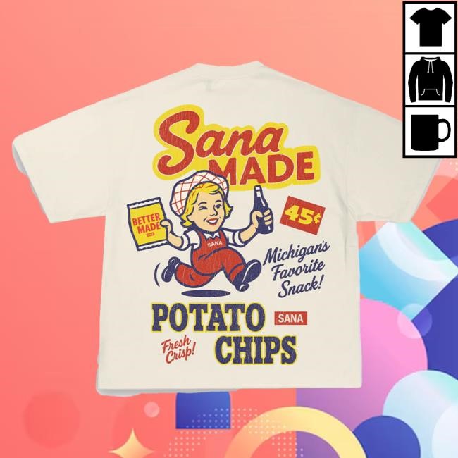Official Sana Detroit Sana Made Shirts