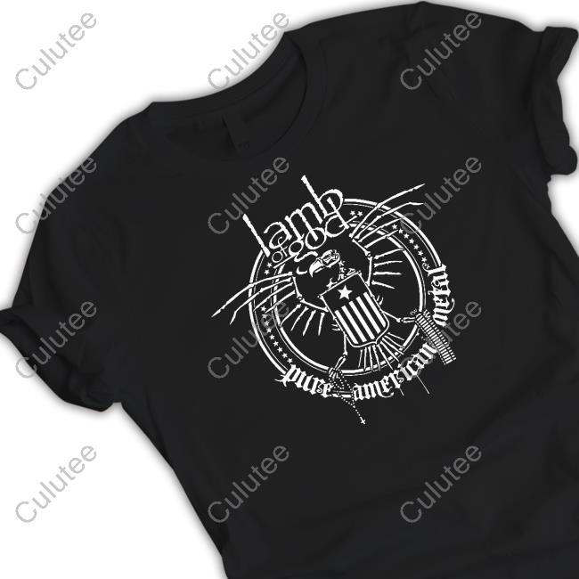 Official Lamb Of God Merch Skeleton Eagle Tee Shirt