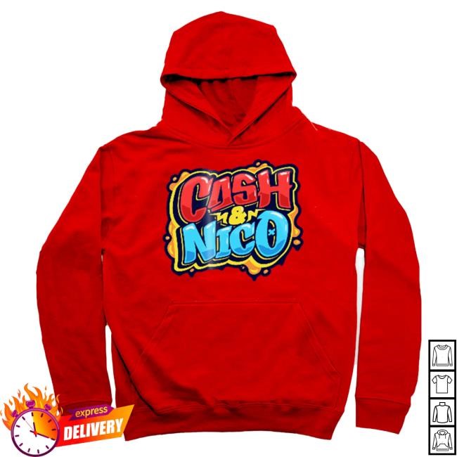 Cash And Nico Graffiti Pullover Hoodie Cash And Nico Shop