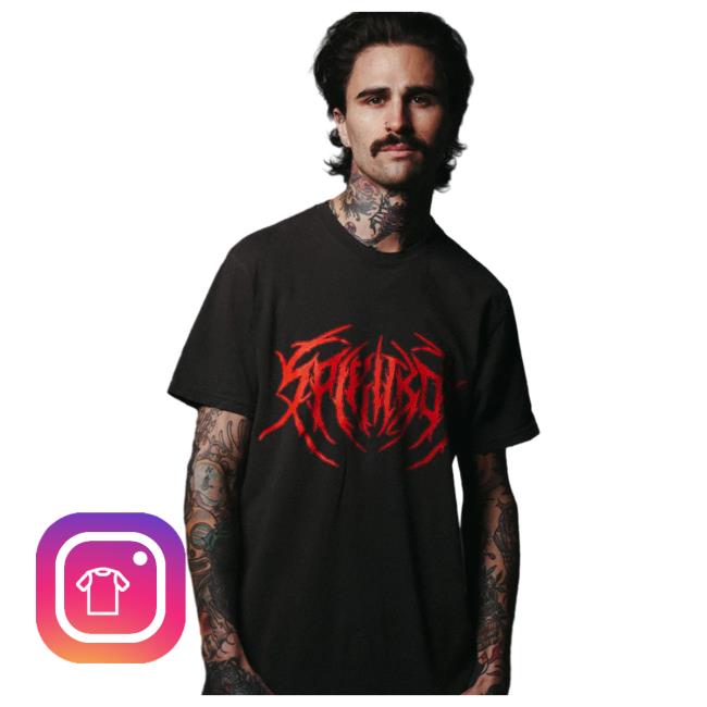 Official Spiritbox Merch Store Shop Spiritbox Death Metal Vintage Black Distressed Attractive Shirt