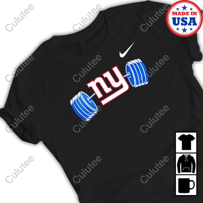 Ny New York Giants Dumbbell Shirt