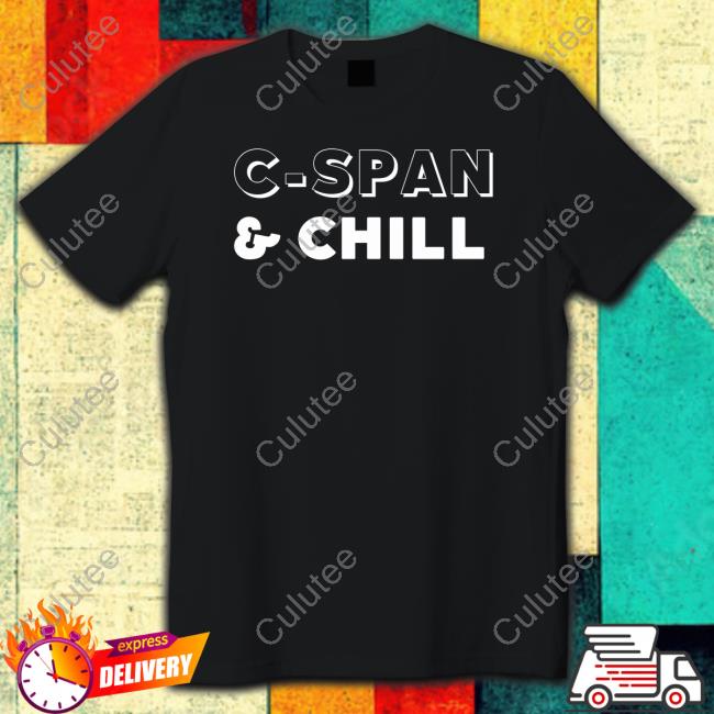 The Daily Beans Merch C-Span & Chill Long Sleeve T Shirt Dailybeanspod