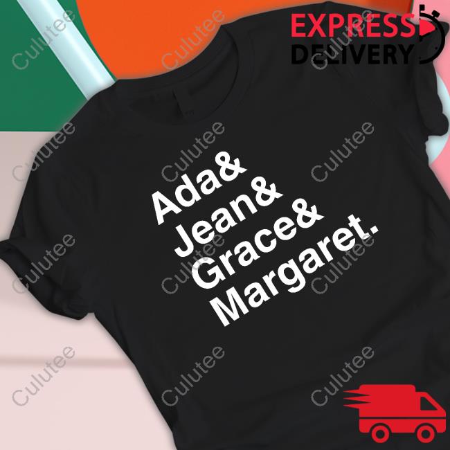 Scott Hanselman Wearing Ada & Jean & Grace & Margaret T Shirt