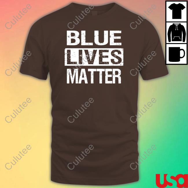 Zeek Arkham Blue Lives Matter Shirts Back The Blue