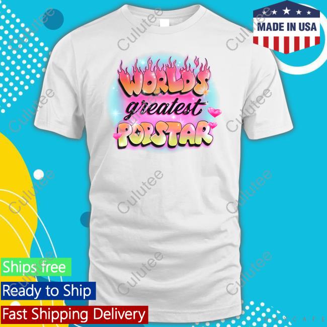 Official Worlds Greatest Popstar Hoodie