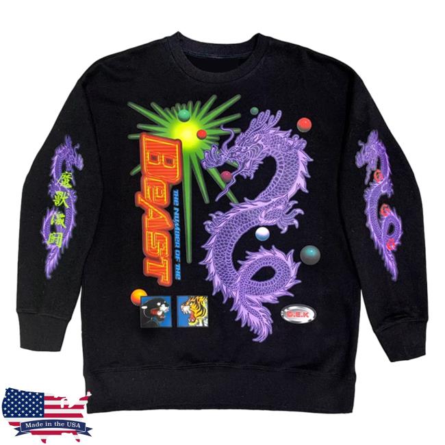 Official Oscill Clothing 3Loveplug Beast Crewneck
