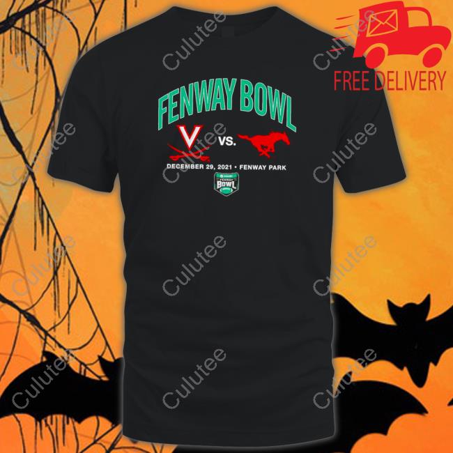 Virginia Cavaliers vs SMU Mustangs 2022 Fenway Bowl Dueling hoodie