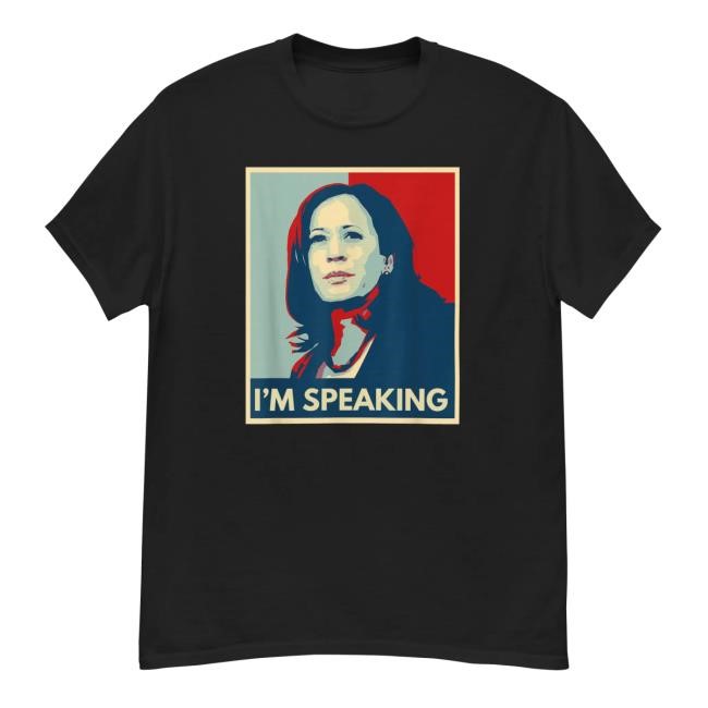 I'm Speaking Short Sleeve Shirt Kamala Harris Graphic