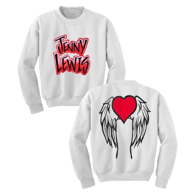 Official Jenny Lewis Merch Wings Hoodie