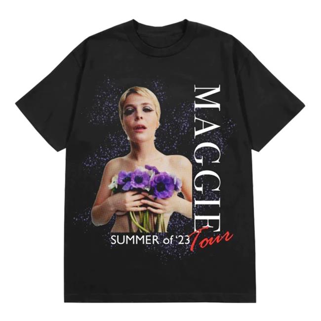 Official Maggir Rogers Merch Maggir Rogers Maggie Flower Summer Of '23 Tour T-Shirts Maggir Rogers Apparel Clothing MaggirRogers