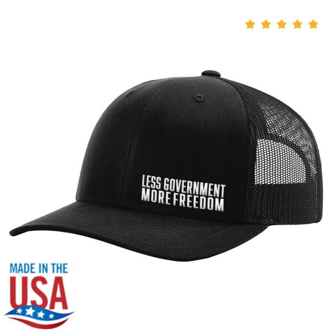 Official Hodgetwins Merch Shop Less Government Printed Hat