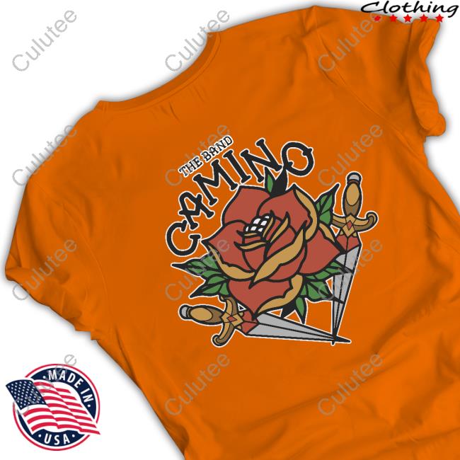 Rose And Dagger Tee The Band Camino Merch Rose And Dagger Tee