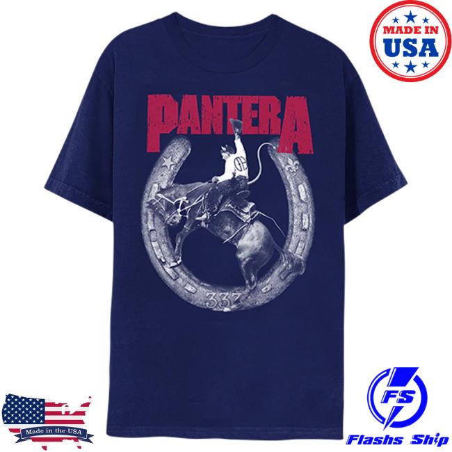 Official Pantera Merch Store Pantera Horseshoe CFH Shirt New