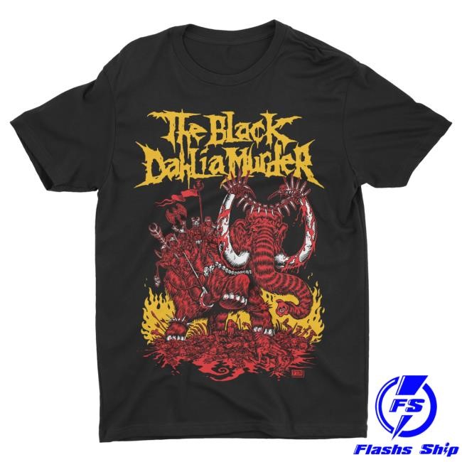 Official Night Shift Merch Store Shop The Black Dahlia Murder - Mammoth's Hand Tees Nightshift Merch