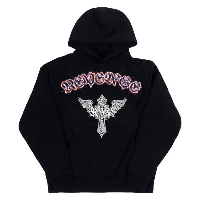 Official Revenge XXXTentacion Apparel Clothing Store Shop Revenge Skeleton Angel Crewneck XXX Tentacion Merch