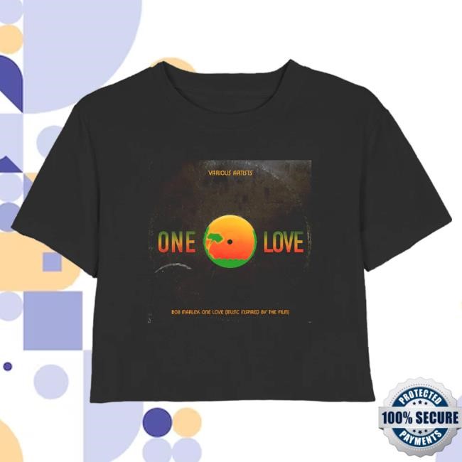 Official Bob Marley Store Shop Bob Marley One Love Crop Top Popover Shirt