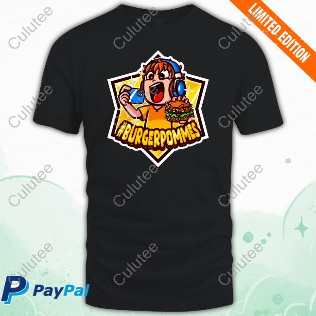 Burger Pommes Merch Lukasbs #BURGERPOMMES BS Hoody