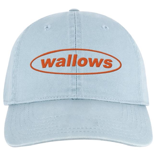 Official Wallows Oval Logo Dad Cap – Wallows Store Merch Official Wallows Oval Logo Dad Hat – Wallows Store Merch