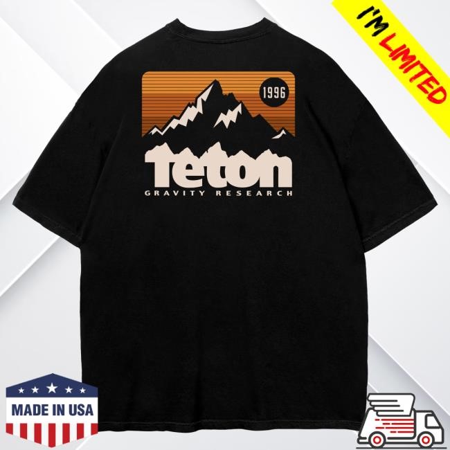 Official Teton Gravity '96 Badge Hoodie 2.0 Black Teton Gravity Research