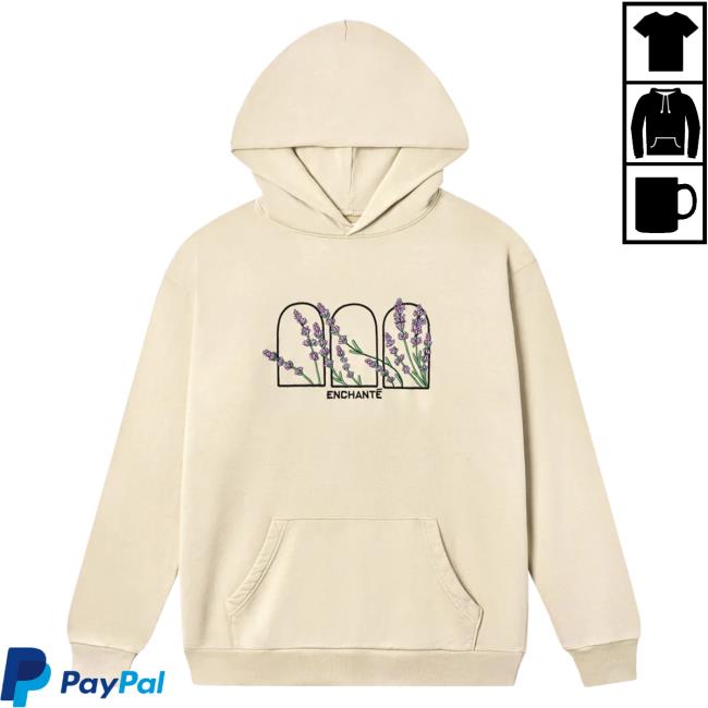 Official Daniel Ricciardo Merch Store Lavender Flowers Long Sleeve Tees Creme DanielRicciardo Shop