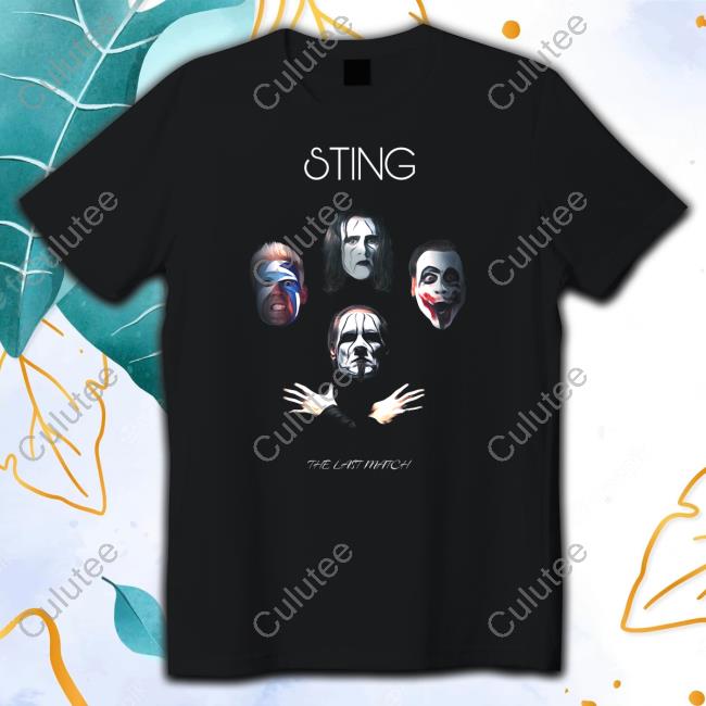 Sting The Last Match New Tee Sting The Last Match Hoodie