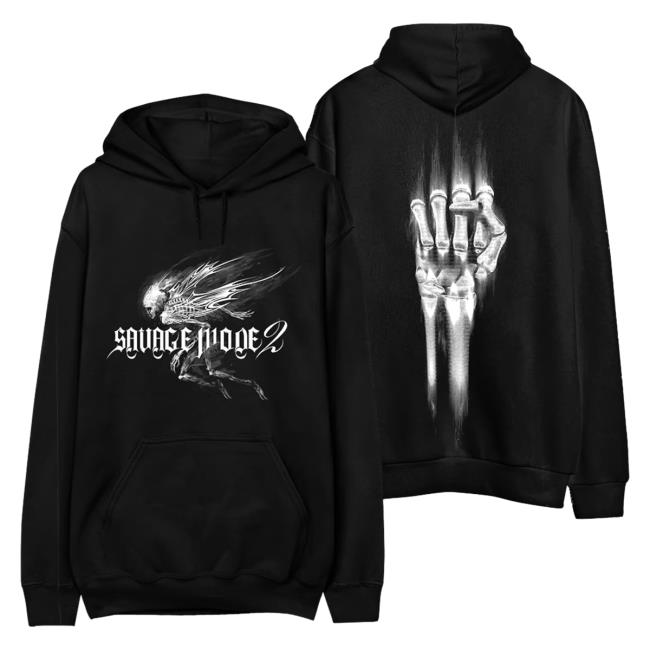 Official 21 Savage Merch Store Angel Of Death Pullover Sweatshirt 21 Savage Apparel Clothing Shop 21Savage