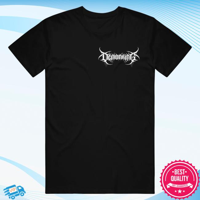 Official Brand Of Sacrifice Merch Demon King Black Popover Shirt