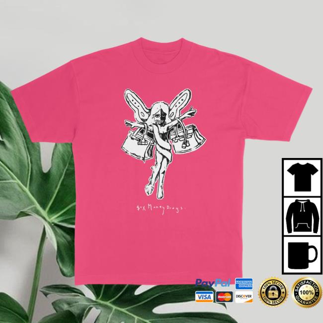 Official Sincerely Lucki Birkin Fairy Top Shirt Pink SincerelyLucki Deadboylife