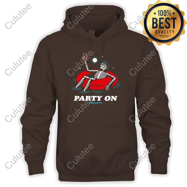 Cboystc Merch Party On Cboystc Kickback Hoodie