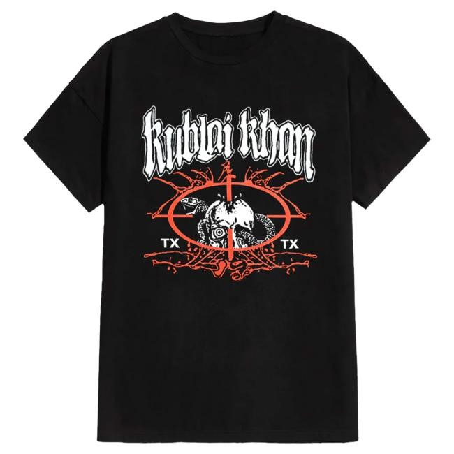 Official Nuclear Blast Merch Shop Kublai Khan Tx - Crosshairs - Tees Kublai Khan Tx Apparel