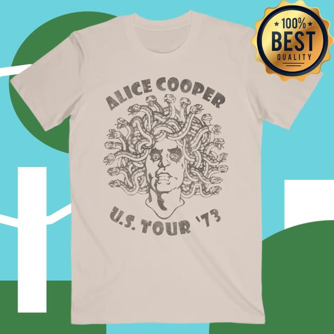 Alice Cooper Official Shop Merch Medusa '73 Tee
