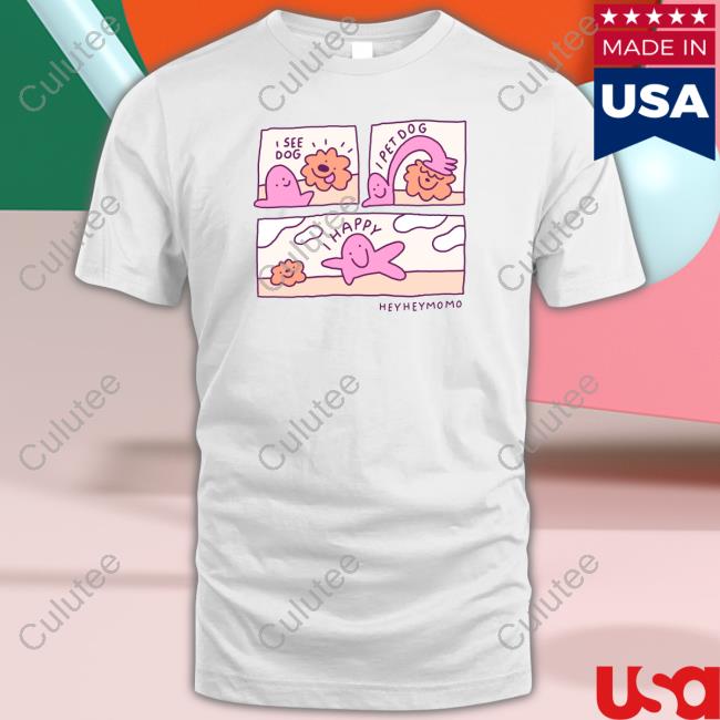 I See Dog I Pet Dog I Happy Long Sleeve Shirt