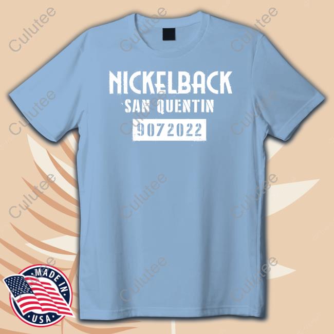 Nickelback San Quentin Single Black T Shirt