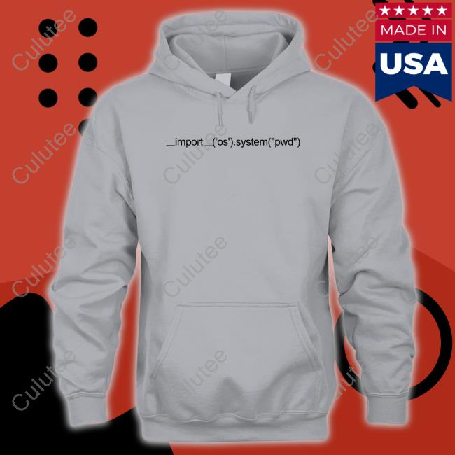 Import Os System Pwd T-Shirt