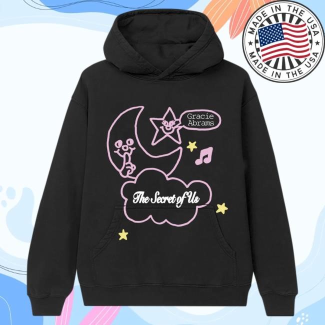 Official Gracie Abrams Merch Store Gracie Abrams The Secret of Us Hoodies