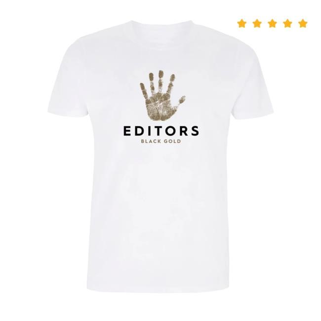 Hand Tour White New Shirt Editors Band