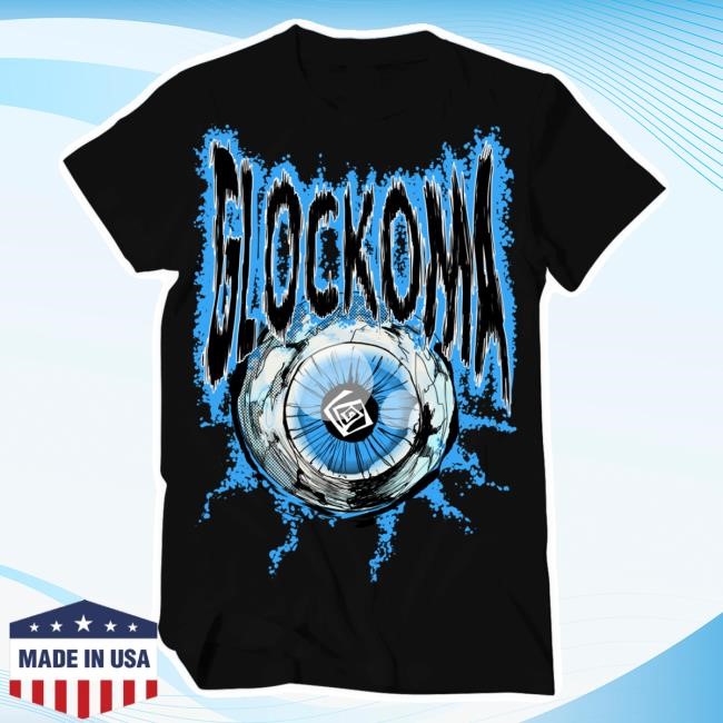 Glockoma Eyeball (Black/Blue) Classic T Shirt - Key Glock Merch Store Shop