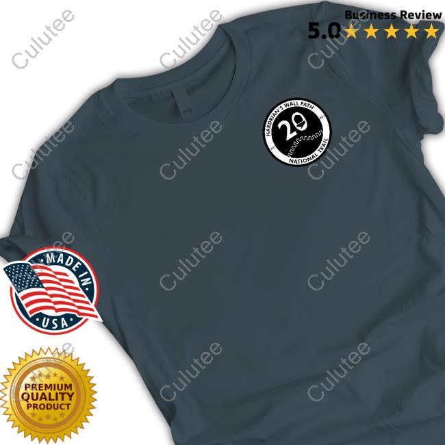 Official Northumberland National Park Shop Hadrian's Wall Path National Trail 20Th Anniversary Shirt