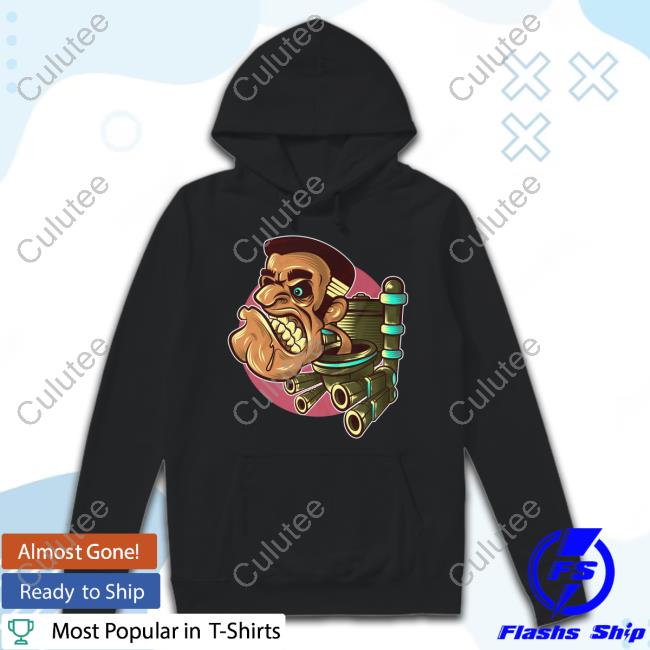 Official Dafuqboom Merch Skibidi Toilet Mean Muggin' Shirt